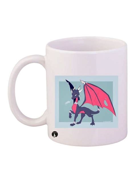 Buy RYN Spyro Mug White Red Black 350ml Online at Low Prices in India ...
