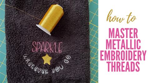 Image result for Troubleshooting Using Metallic Embroidery