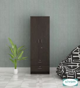 SIVOM ULTRA Multipurpose 2 Door Wardrobe With Drawer/ Spacious 2 ...