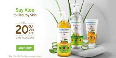 Best Aloe Vera Gel For Face & Skin | Mamaearth