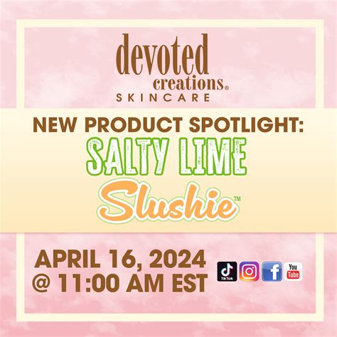 Cheers to 20 Years! Product Spotlight: Salty Lime Slushie ...
