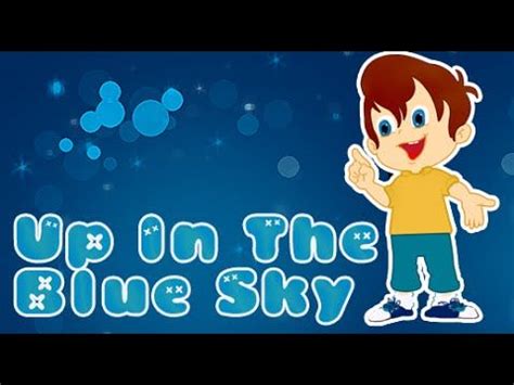 Up In The Blue Sky What Do I See | Animated Nursery Rhyme For Children ...