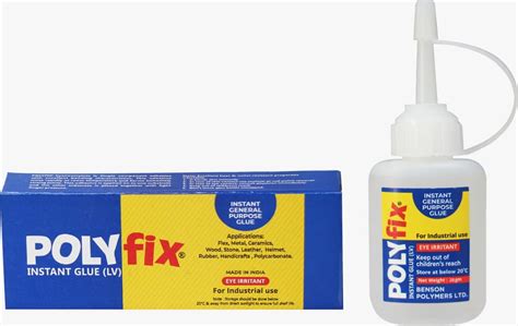 POLYFIX Super Glue Bond for Flex (Cyanoacrylate Adhesive) - 20g, 100 ...