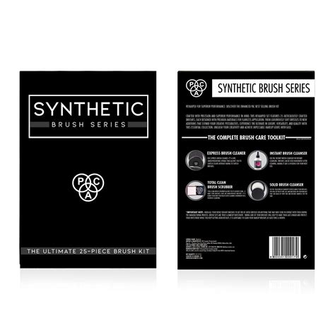 PAC Synthetic Series (25 Brushes) | Best Makeup Brush Set