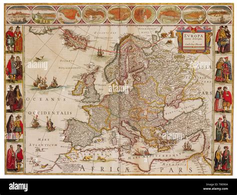 Map europe 17th century -Fotos und -Bildmaterial in hoher Auflösung – Alamy