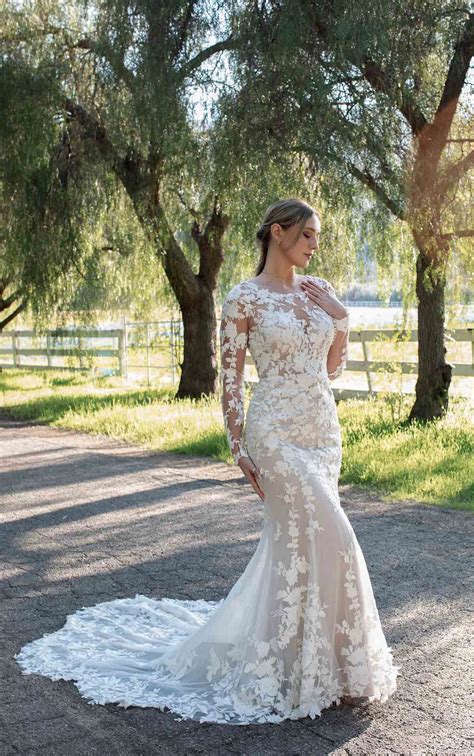 Vintage long sleeve wedding dress 60 photos - Astyledwedding.com