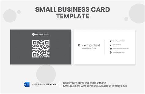 Single Business Card Template Word 的图像结果