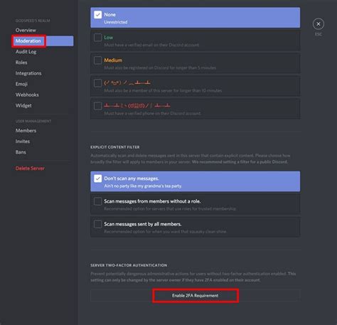 Discord Two-Factor Authentication 的图像结果