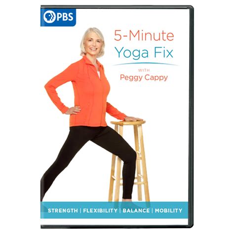 Amazon.com: 5-Minute Yoga Fix with Peggy Cappy DVD : n/a, WGBH ...