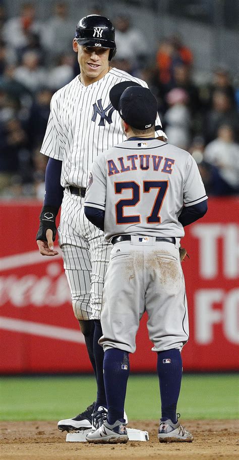 The long and short of it: Aaron Judge, Jose Altuve drive their teams in ...
