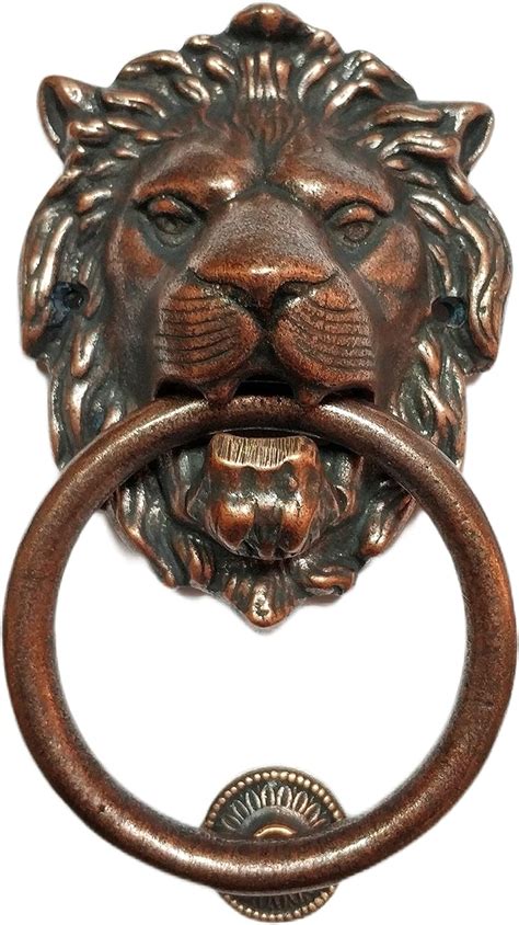 7 Large Regency Lions Head Door Knocker, Solid India | Ubuy