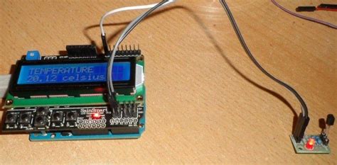 Arduino DS18B20 and LCD display