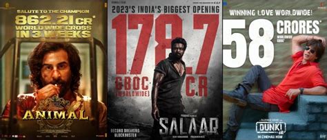 Box-office report: SRK's Dunki earns Rs 50 crore in 2 days; Prabhas ...