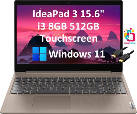 Lenovo 2022 Latest IdeaPad 3 15.6" HD Touchscreen (Intel 11th Gen Core ...