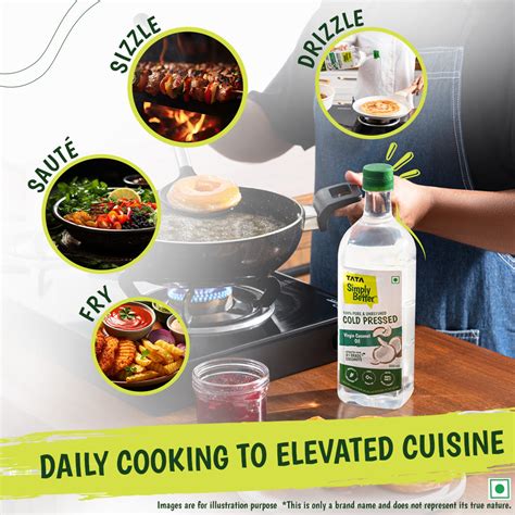 Tata Simply Better Virgin Coconut Oil 500 ml | 100% Pure, Unrefined ...