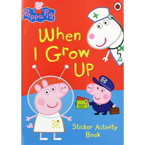 ladybird books Peppa Pig: When I Grow Up Sticker Activity Book : Peppa ...