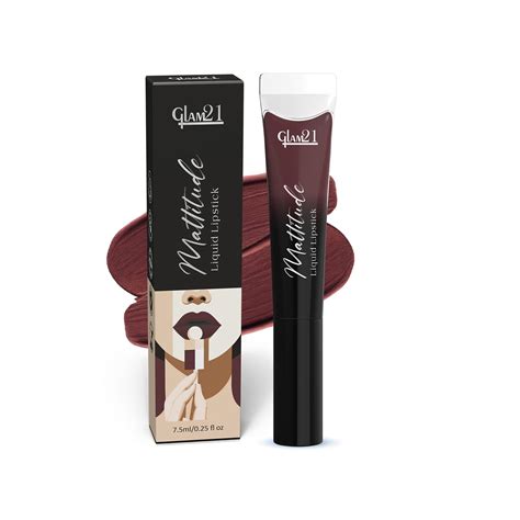 Buy Glam21 Mattitude Liquid Matte Lipstick | 16Hr Long Stay | Non ...