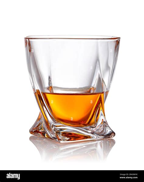 Glass of scotch whiskey with clipping path Stock Photo - Alamy