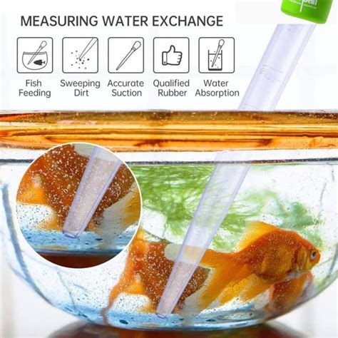 Nepall NYN-002 Manual Small Fish Tank Suction Water Changer, Dropper P ...