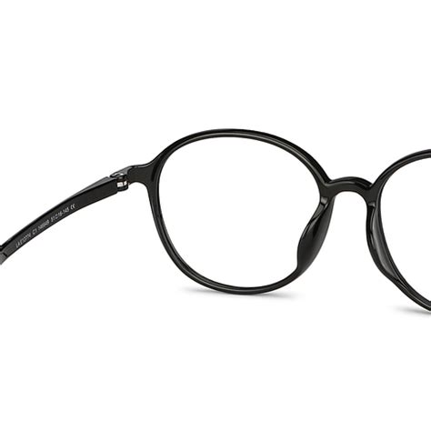 Buy Black Full Rim Round Lenskart Air Flex LA E13774-C1 Eyeglasses at ...