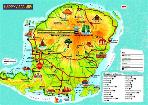 Mapa De Bali Y Lombok 2024 - Edición Actualizada
