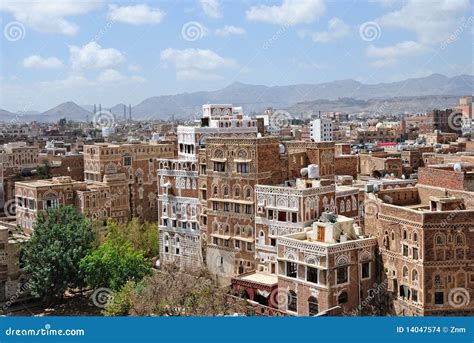 Old Sanaa, Capital of Yemen Stock Photo - Image of ancient, islamic: 14047574