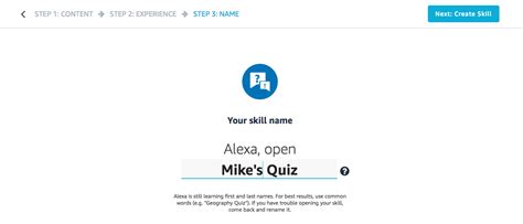 Create an Alexa Skill 的图像结果