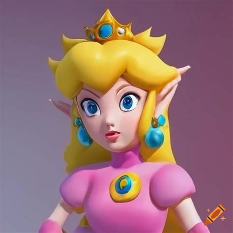 Princess peach and link cosplay swapping costumes on Craiyon