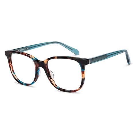 Buy Tortoise Sky Blue Full Rim Square FOSSIL Vintage FOS7140-CVT ...
