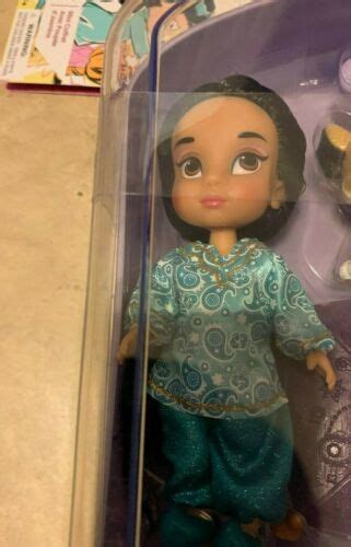 Buy Disney Animators Collection Jasmine Aladdin Mini Doll Playset NEW ...