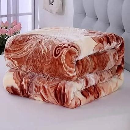Buy Homeoint Floral Double Mink Embossed Blanket for Heavy Winters ...