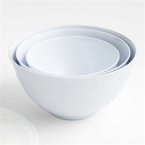 Melamine Mixing Bowls: Plastic Bowl Sets | Crate & Barrel