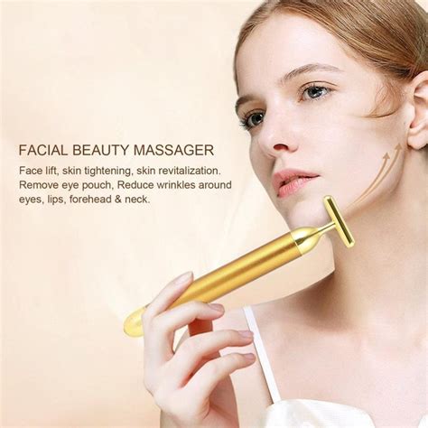 24k Gold Face Massager | Face Massager Roller For Skin Massage Tool Roller