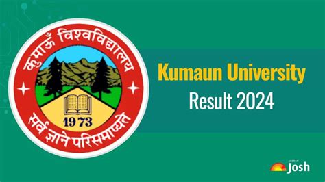 Kumaun University Result 2024 OUT at kunainital.ac.in; Direct Link to ...