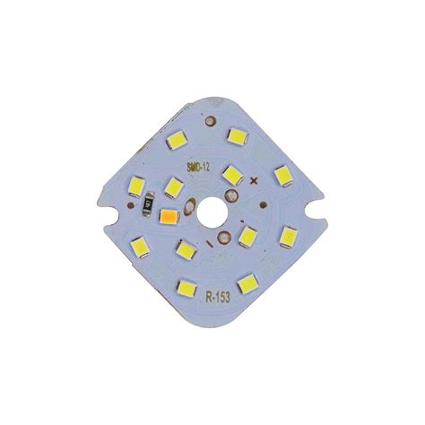 Electronic Spices MCPCB 4 Watt White color LED Raw material for LED ...
