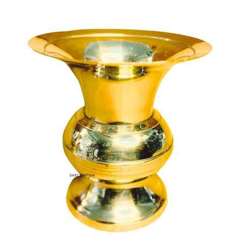 Buy Brass Spittoon | Brass Kolambi | Brass Kolambi for Betel/Tobacco ...
