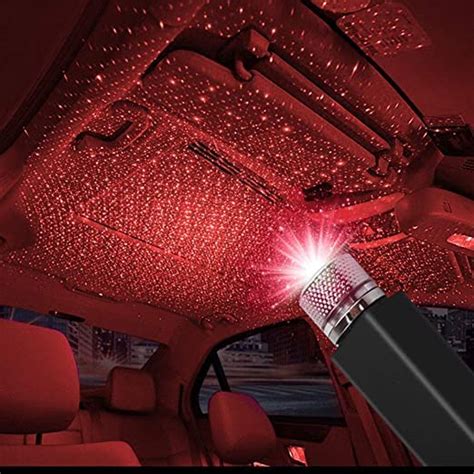 GAK Car Projector LED Light USB Roof Star Projector Car Lights with 3 ...