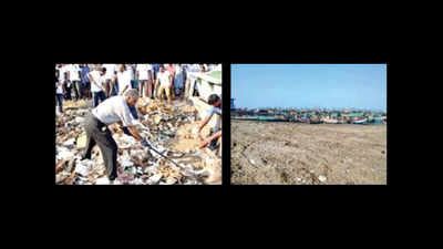 Following fisherfolk appeal in media, CoP leads 500 cops in Kasimedu ...