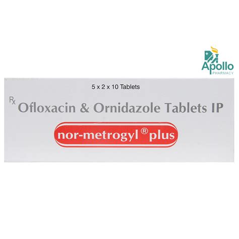 Nor Metrogyl Plus Tablet 10's Price, Uses, Side Effects, Composition ...