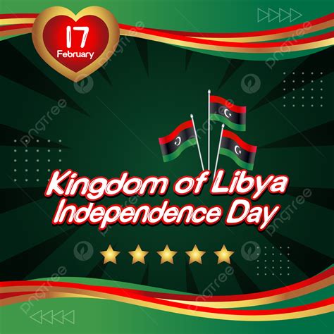 Kingdom Of Libya National Day Celebration Vector Template Template Download on Pngtree