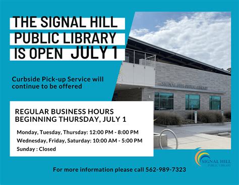 Signal Hill Public Library | Signal Hill, CA - Official Website