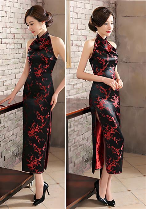Chinese Style Retro Plus Size Cheongsam Dragon Phoenix Qipao - Qipao ...