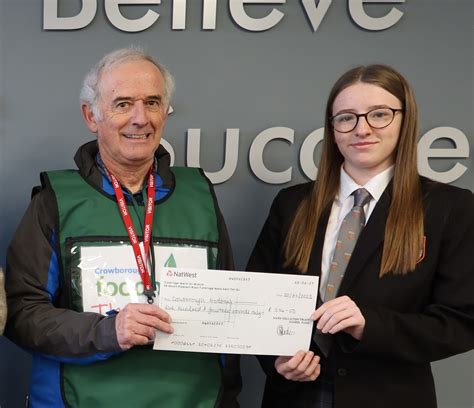Fund-raising thanks to Beacon Academy | Crowborough Foodbank