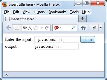 Image result for JavaScript Trim String