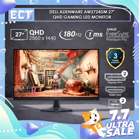 Image result for Alienware Aw2724dm Gaming Monitor Light