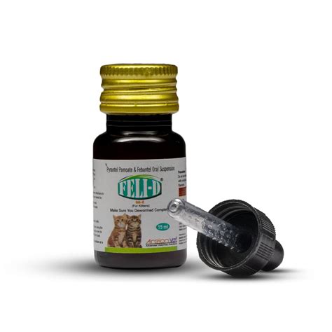 Buy FeliD Feline Oral Suspension Deworming Syrup for Kittens & Young ...