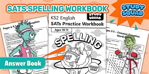 Study Squad KS2 SATs Practice SPaG Workbook - Book 1 Answers