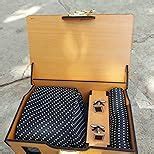 Buy Luxeis Men Premium cotton silk Neck Tie and Pocket Square with ...