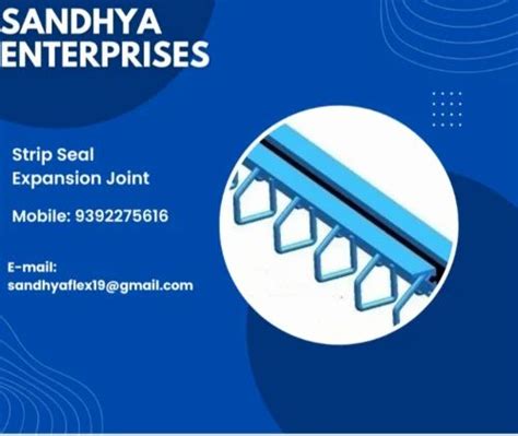 Strip Seal Expansion Joint - River Over Bridge Strip Seal Expansion ...