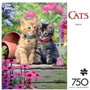 Buffalo Games Tabbies - 750 Piece Jigsaw Puzzle - Tabbies - 750 Piece ...